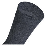 Damensocken extra breites Komfort-Bündchen und Schaft grau-anthrazit-mix - 3