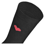 Herzen Socken schwarz - 3