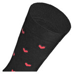 Herzen Socken schwarz - 7