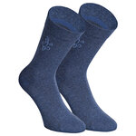 Damensocken extra breites Komfort-Bündchen und Schaft jeans-blau-mix - 7