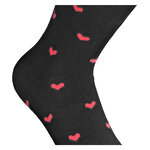 Herzen Socken schwarz - 8