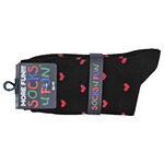 Herzen Socken schwarz - 2