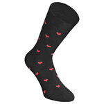 Herzen Socken schwarz - 9
