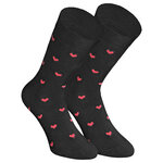 Herzen Socken schwarz - 6