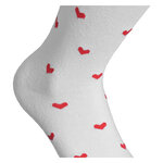 Herzen Socken weiß - 8