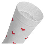 Herzen Socken weiß - 7