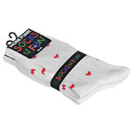 Herzen Socken weiß - 11