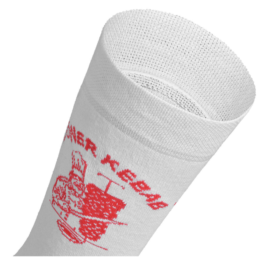 Döner Kebab Socken weiß - 3