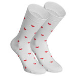 Herzen Socken weiß - 6