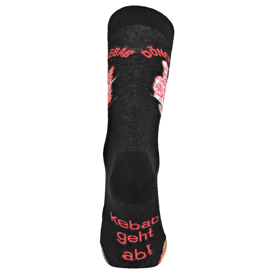 Döner Kebab Socken schwarz - 8