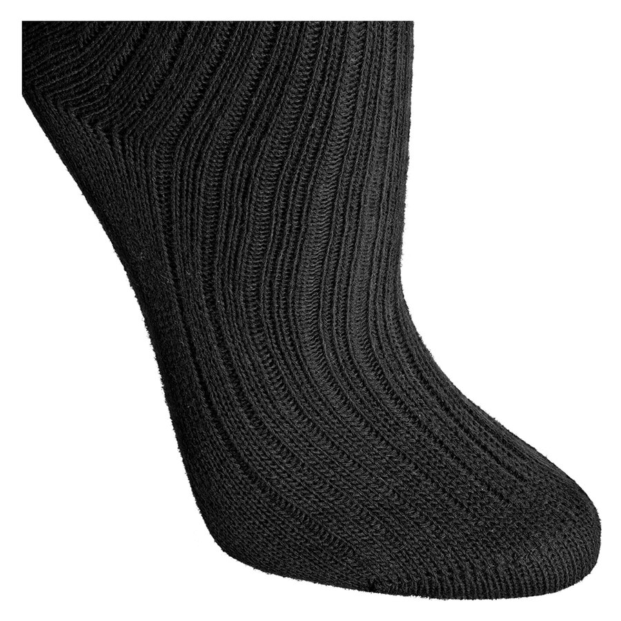 Kniestrümpfe 100% Baumwolle schwarz - 7