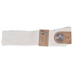 Kniestrümpfe 100% Bio Baumwolle GOTS ungebleicht natur-beige - 2