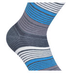Ringel-Damensocken Bio-Baumwolle Made in Germany grau-blau-style - 7