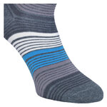 Ringel-Damensocken Bio-Baumwolle Made in Germany grau-blau-style - 3