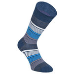 Ringel-Damensocken Bio-Baumwolle Made in Germany blau-grau-style - 6