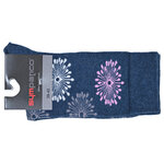 Damensocken Bio-Baumwolle Made in Germany Pusteblume blau-style - 2