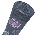 Damensocken Bio-Baumwolle Made in Germany Pusteblume grau-style - 3