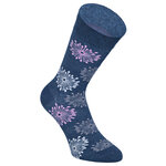 Damensocken Bio-Baumwolle Made in Germany Pusteblume blau-style - 4