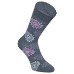 Damensocken Bio-Baumwolle Made in Germany Pusteblume grau-style - 4