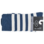 Damensocken Bio-Baumwolle Made in Germany Blockstreifen blau-style - 2