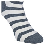 Damensocken Bio-Baumwolle Made in Germany Blockstreifen grau-style - 7