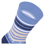 Damensocken extra breites Bündchen und Schaft bunt-mix mit Muster - 35