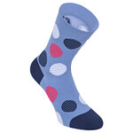 Damensocken extra breites Bündchen und Schaft bunt-mix mit Muster - 38