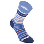 Damensocken extra breites Bündchen und Schaft bunt-mix mit Muster - 39