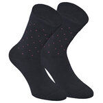 Damensocken extra breites Bündchen und Schaft bunt-mix mit Muster - 57