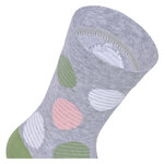 Damensocken extra breites Bündchen und Schaft bunt-mix mit Muster - 19