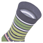 Damensocken extra breites Bündchen und Schaft bunt-mix mit Muster - 43
