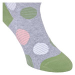 Damensocken extra breites Bündchen und Schaft bunt-mix mit Muster - 25