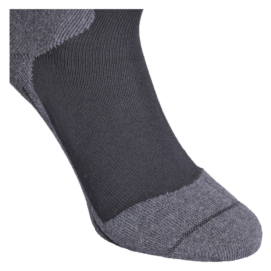 Silber-Sportsocken Frottee Fußbett Baumwolle Made in Germany schwarz - 8