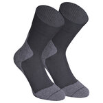 Silber-Sportsocken Frottee Fußbett Bio-Baumwolle Made in Germany schwarz - 1