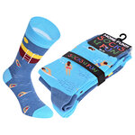 Freibad Motivsocken Schwimmen Baumwolle - 6