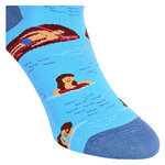 Freibad Motivsocken Schwimmen Baumwolle - 4