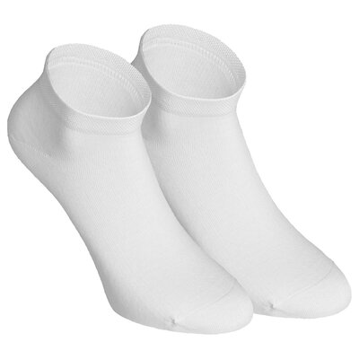 Sneakersocken Bio-Baumwolle weiß