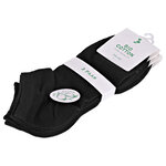 Sneakersocken Bio-Baumwolle schwarz - 4