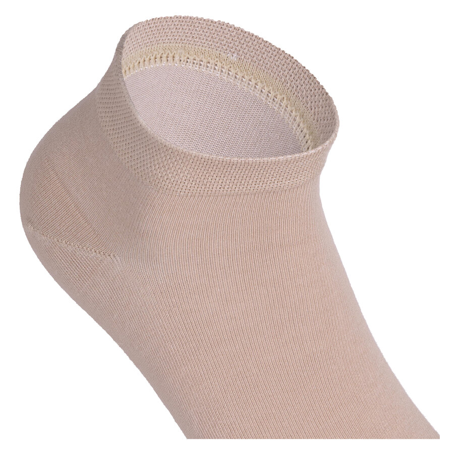 Sneakersocken Baumwolle beige - 6