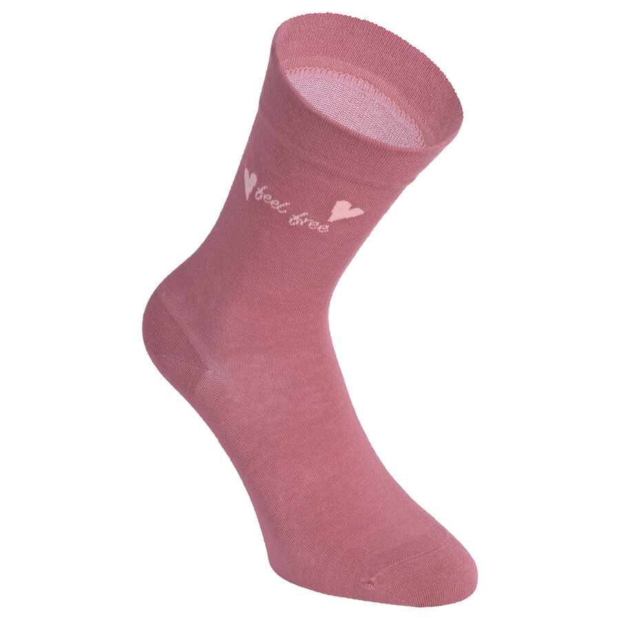 Damensocken extra breites Bündchen und Schaft Frühlings-Mix mit Muster - 38