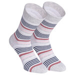 Damensocken extra breites Bündchen und Schaft Frühlings-Mix mit Muster - 27