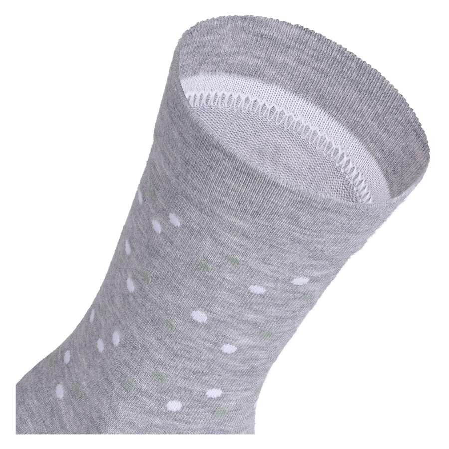 Damensocken extra breites Bündchen und Schaft Frühlings-Mix mit Muster - 46