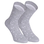 Damensocken extra breites Bündchen und Schaft Frühlings-Mix mit Muster - 47