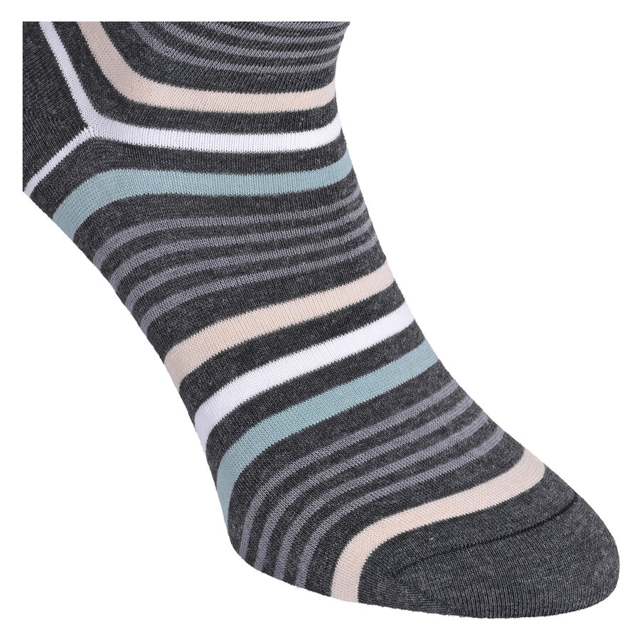 Damensocken extra breites Bündchen und Schaft Frühlings-Mix mit Muster - 29