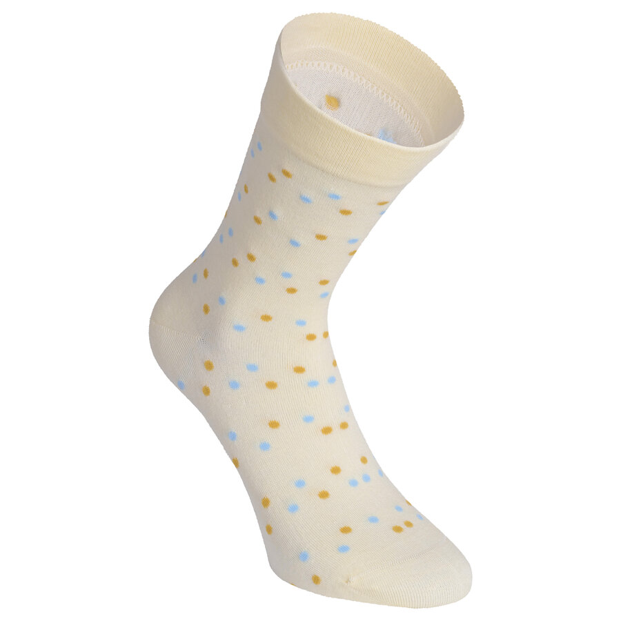 Damensocken extra breites Bündchen und Schaft Frühlings-Mix mit Muster - 33
