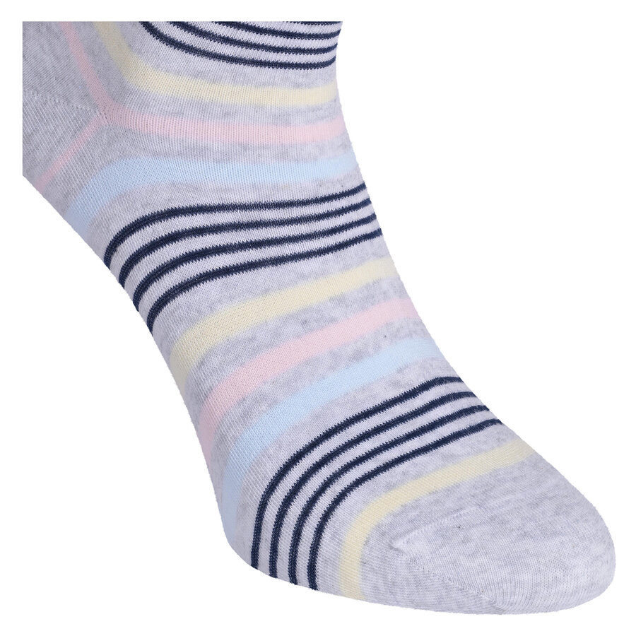 Damensocken extra breites Bündchen und Schaft Frühlings-Mix mit Muster - 35