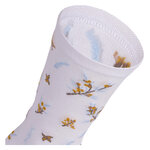 Damensocken Baumwolle Fahrrad Botanik Muster Motive Mix - 48