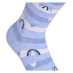 Damensocken Baumwolle Fahrrad Botanik Muster Motive Mix - 9