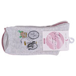 Damensocken Baumwolle Fahrrad Botanik Muster Motive Mix - 28