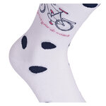 Damensocken Baumwolle Fahrrad Botanik Muster Motive Mix - 3